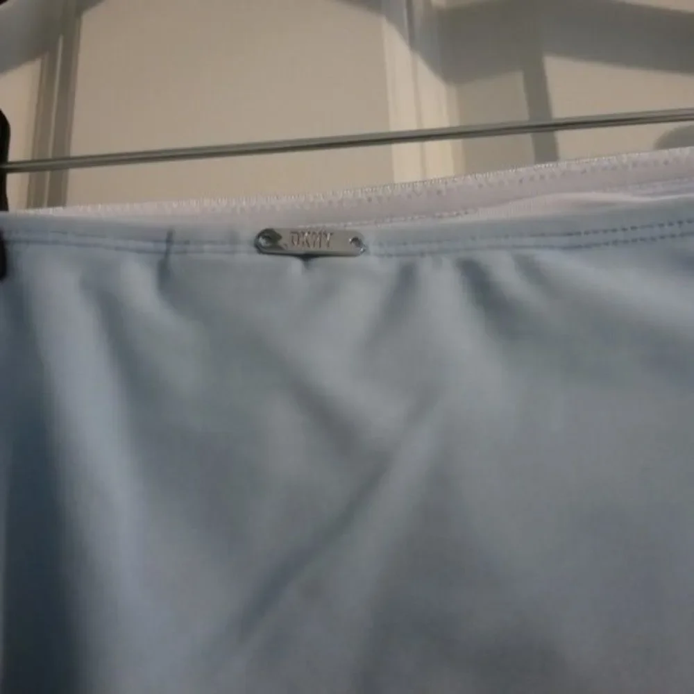 NWT DKNY Ombre Blue Strapless One Piece Swimsuit - Picture 8 of 14